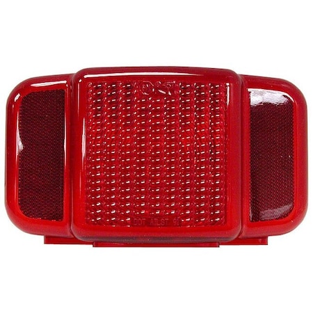 Peterson Replacement Lens Fits Peterson Light Series 457457L Rectangular Red B457-15